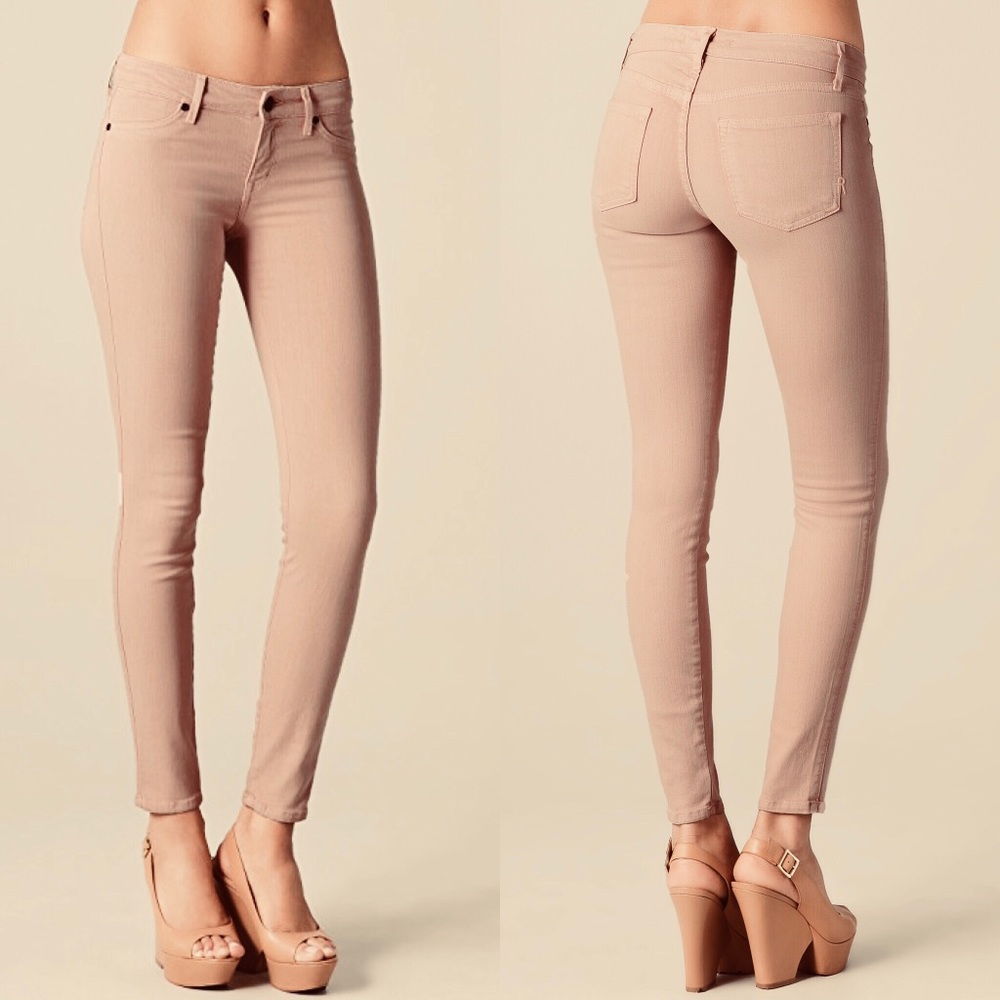 Rich & Skinny- Skinny Jeans Peach/Blush Color